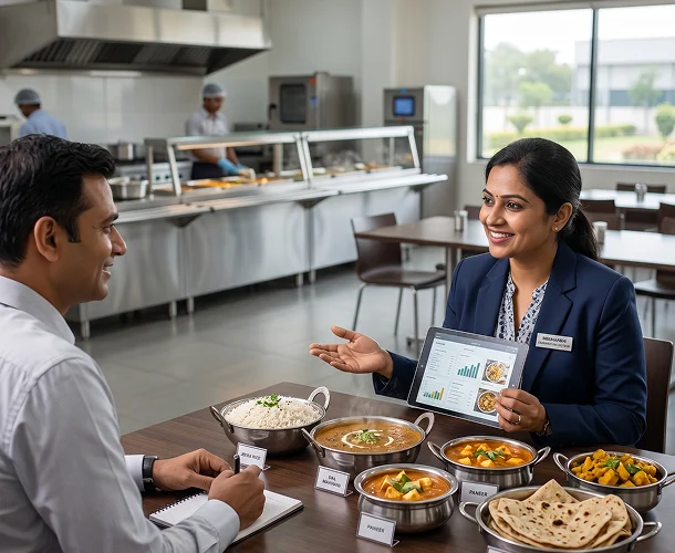 catering services in Bangalore – steps to start industrial canteen services with menu planning, vendor selection and management