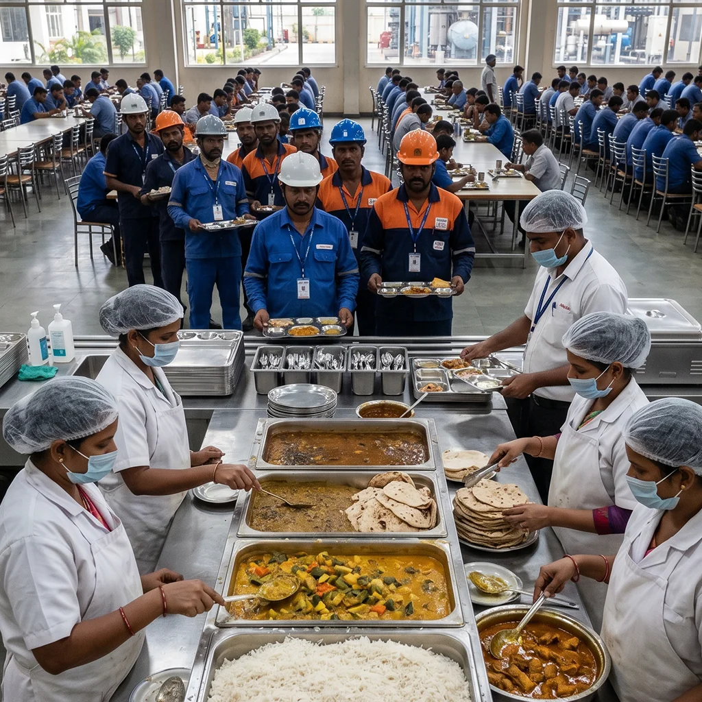 Industrial Catering in Bangalore