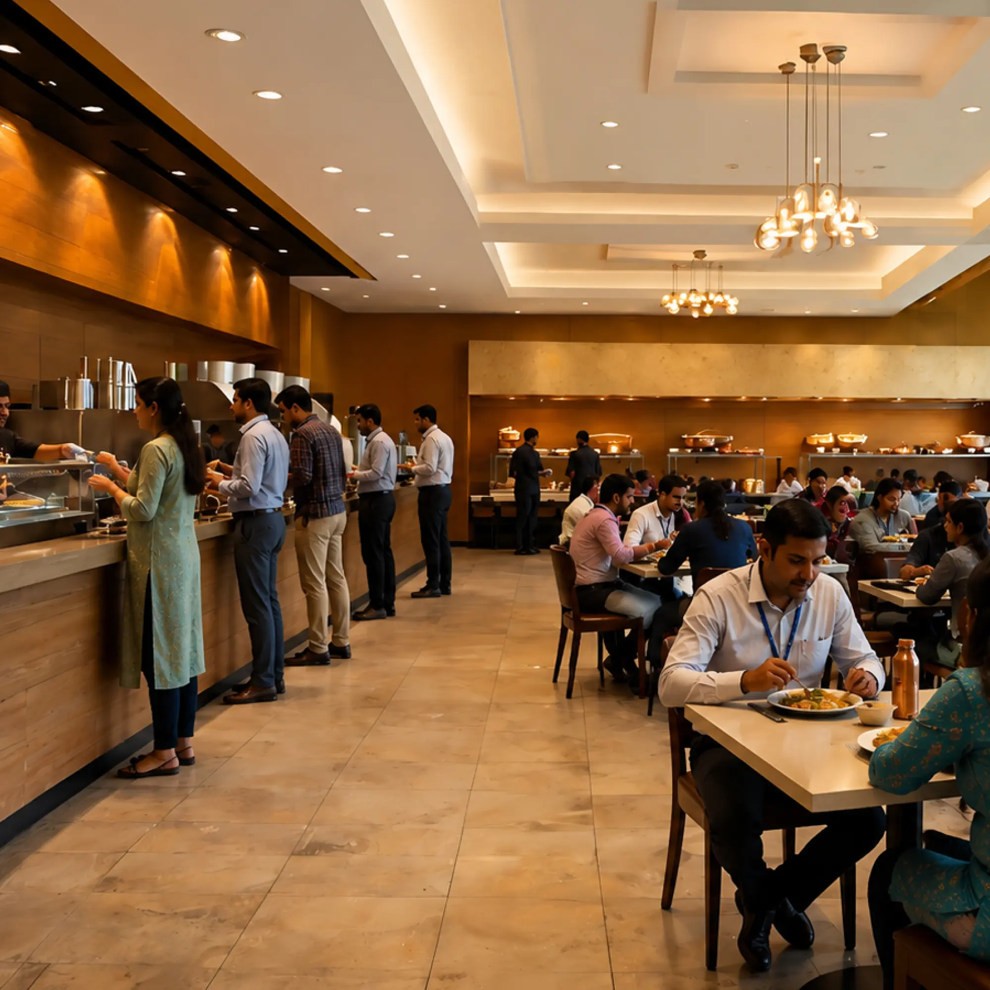 Cafeteria Operations Support for IT Parks