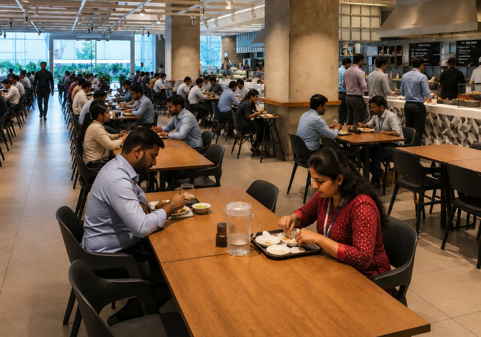 Large IT Parks & Corporate Workforce Operations