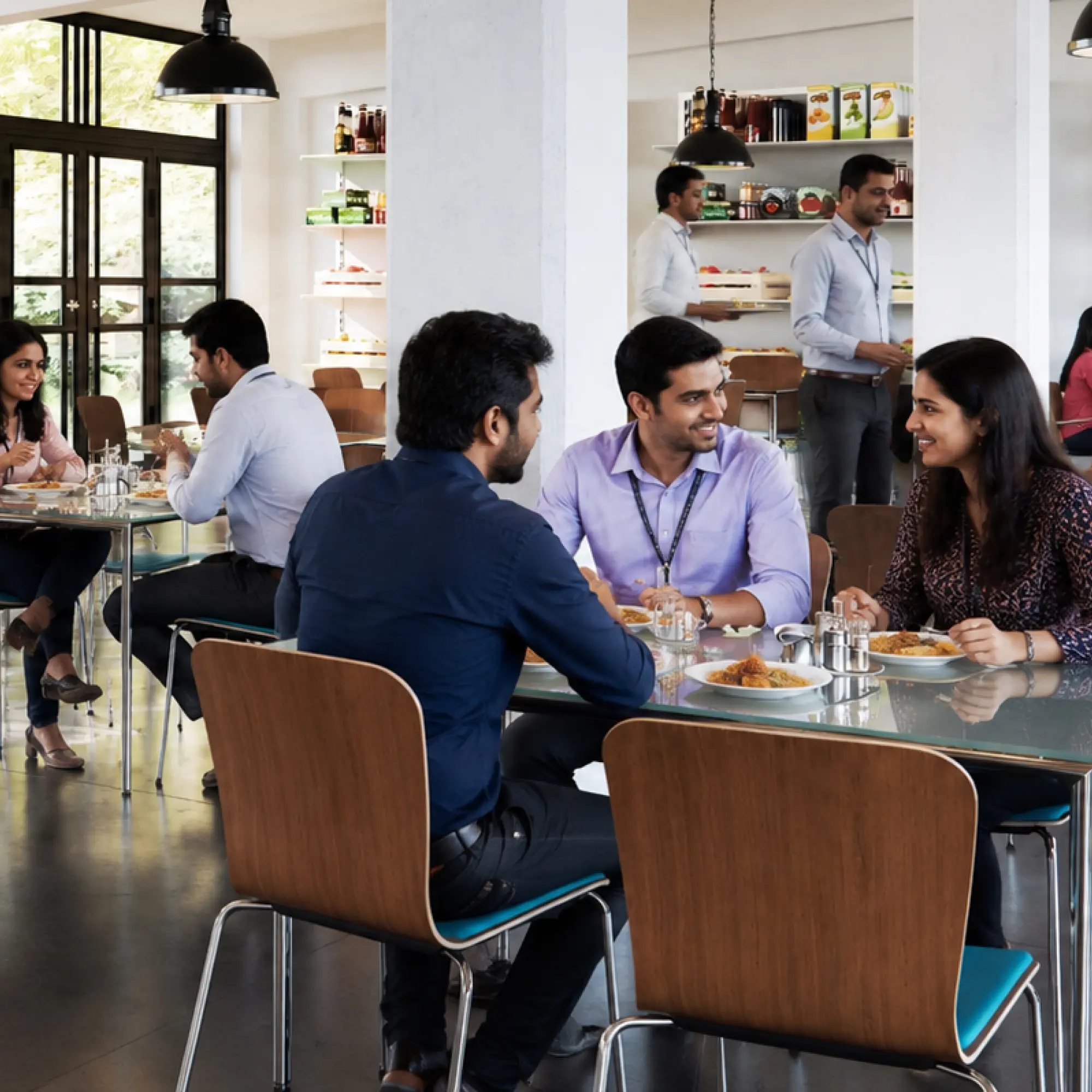 Vendor Coordination for Workplace Cafeterias